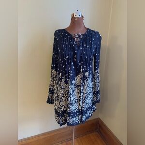 Billabong dress, boho bohemian dress